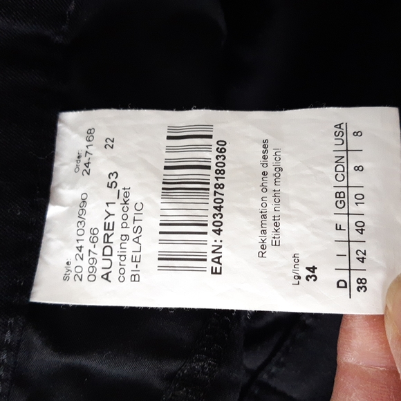 Rosner Audrey 1, high rise black jeans - Picture 7 of 12
